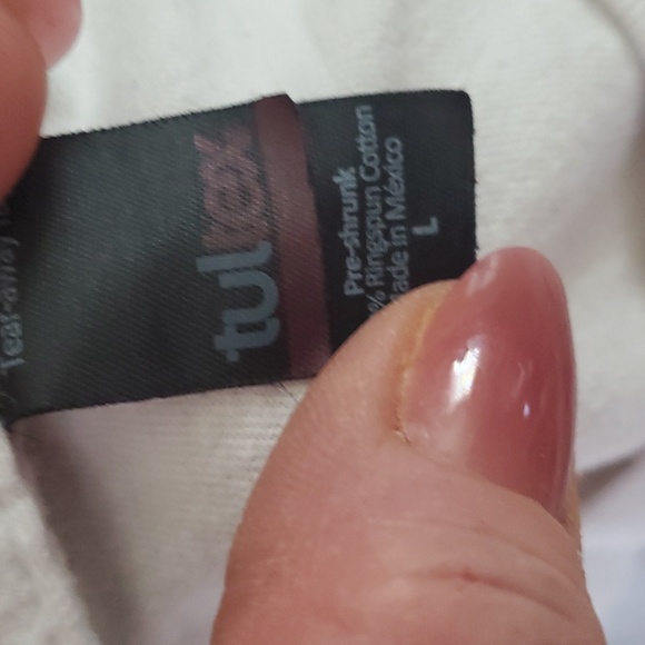 Oliver 🌳 Tree white crop tee size L - Picture 5 of 6